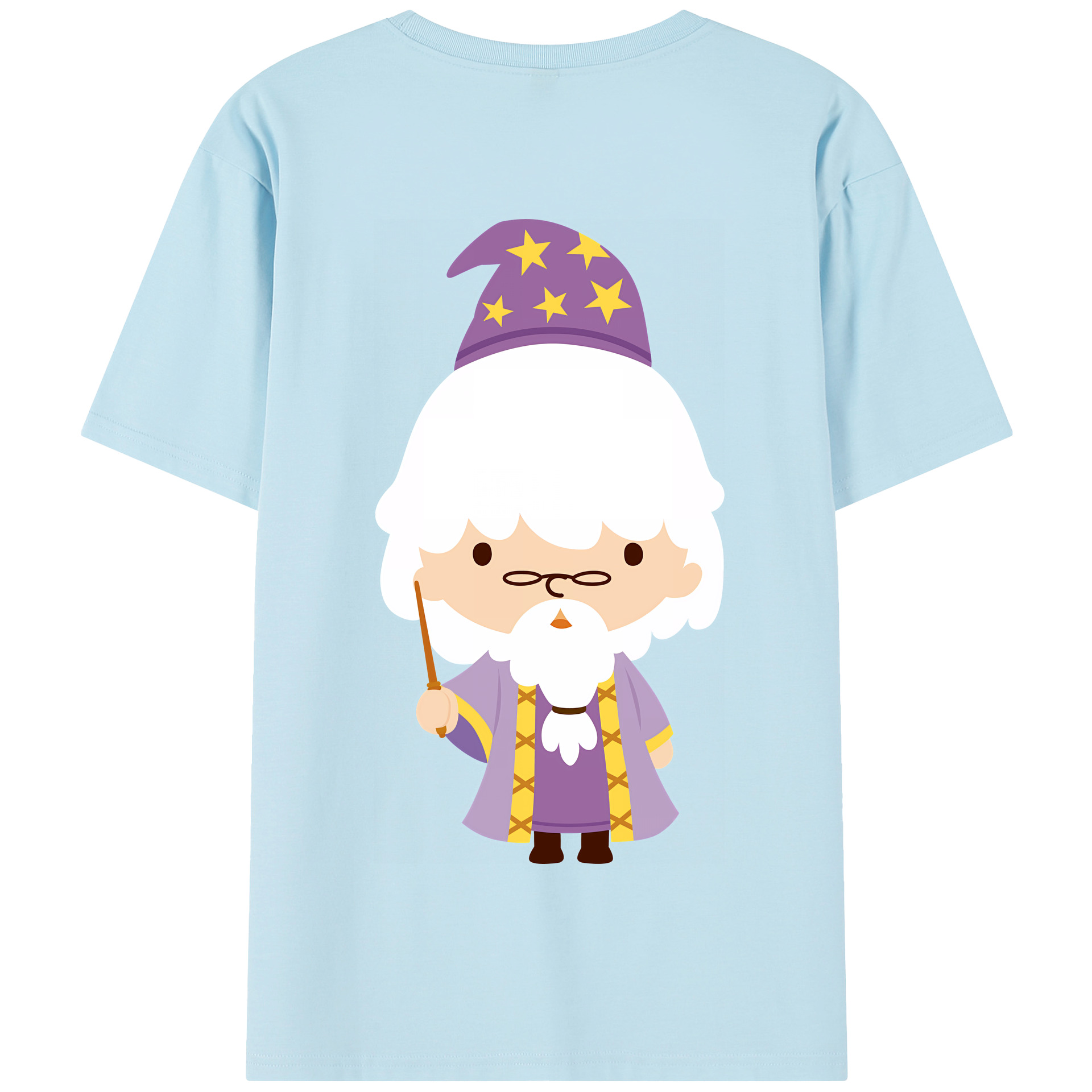 （画像用） Harry Potter ハリー・ポッターシリーズ 綿100％半袖Tシャツ（背面プリント）